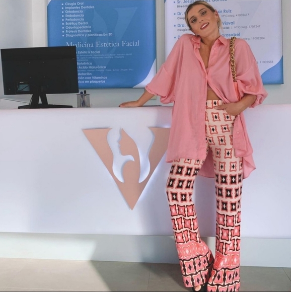 Zara Printed flare pants - Picture 16 of 16